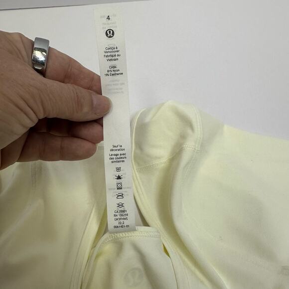 Lululemon V-Neck Long Sleeve Crop Top Size 4 NWT - Picture 8 of 10